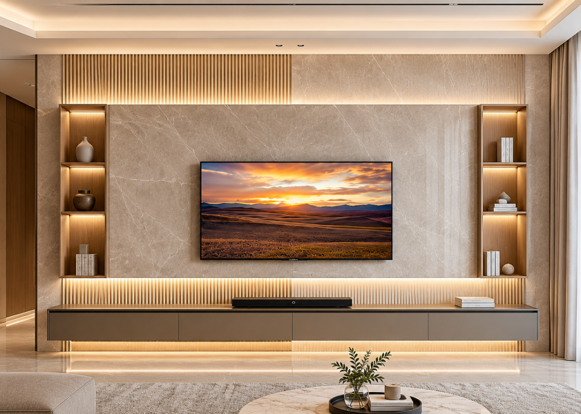 TV-605 Ensemble unité tv personnalisable